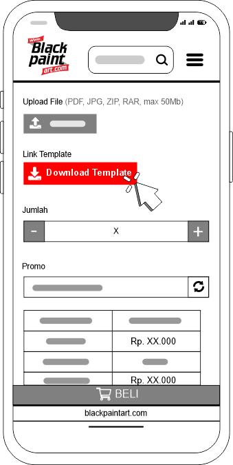Cara Order Lewat Website Blackpaint