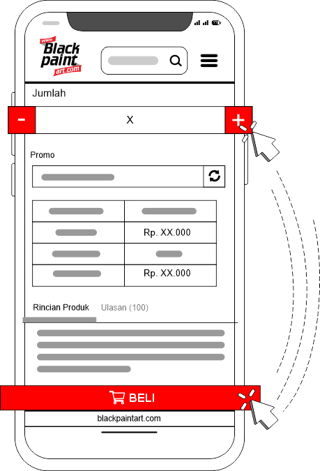 Cara Order Lewat Website Blackpaint