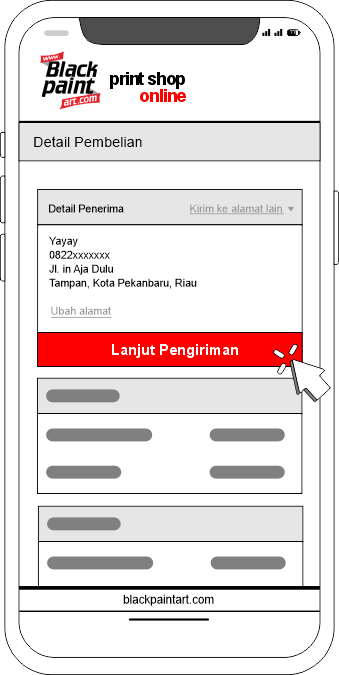 Cara Order Lewat Website Blackpaint