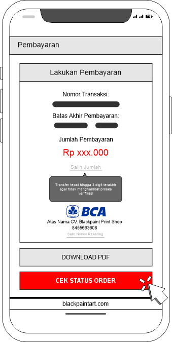 Cara Order Lewat Website Blackpaint