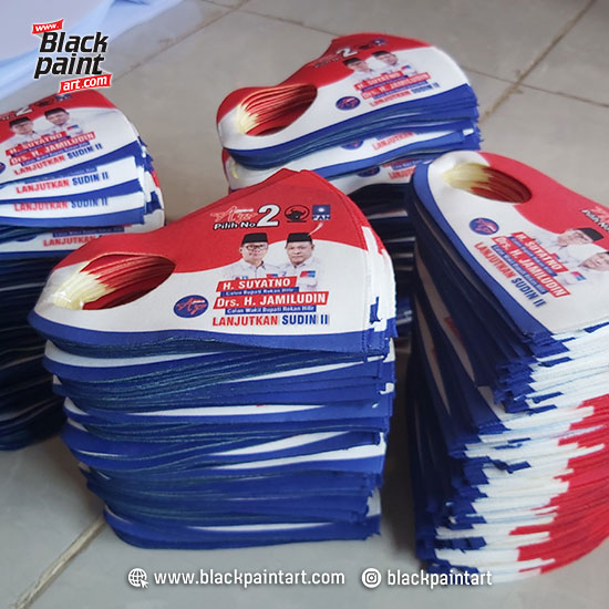 Masker Scuba Biasa Full Printing