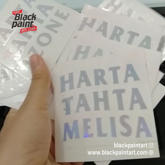 Stiker Cutting Hologram
