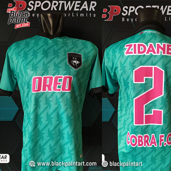 Jersey Stel ( Atasan Depan belakang Print |  Lengan & Celana Polos + PolyFlex )