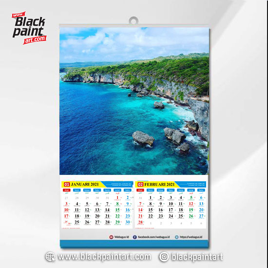 Kalender Dinding  36x51 cm  ( 1 Lembar / Tahunan )