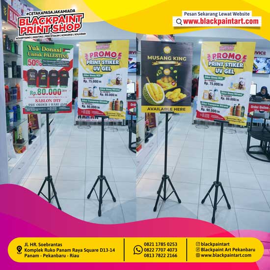 Tripod Board Banner 50 x 70 cm