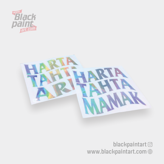 Stiker Cutting Hologram