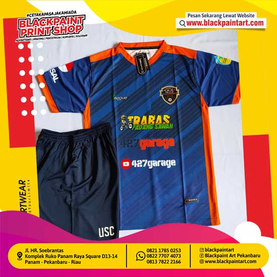 Jersey Stel ( Atasan FullPrint | Celana Polos + Polyflex )