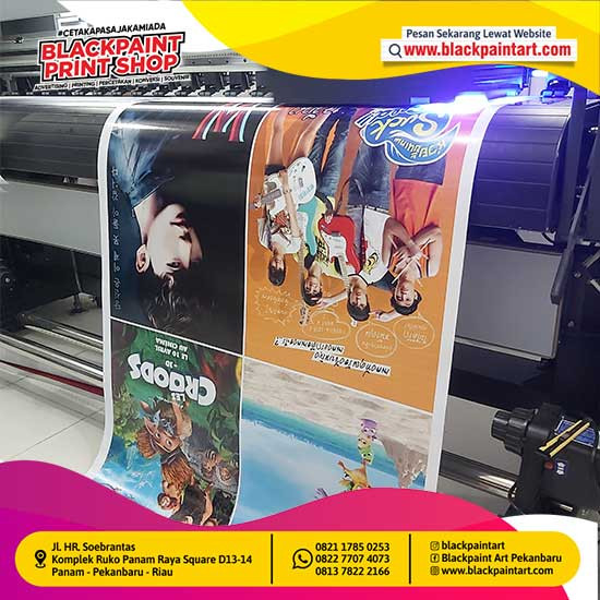 Poster + Print UV ( Art Paper Bahan 230gr )