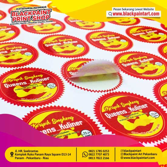 Stiker Glossy Ritrama