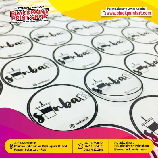 Stiker Transparan Ritrama