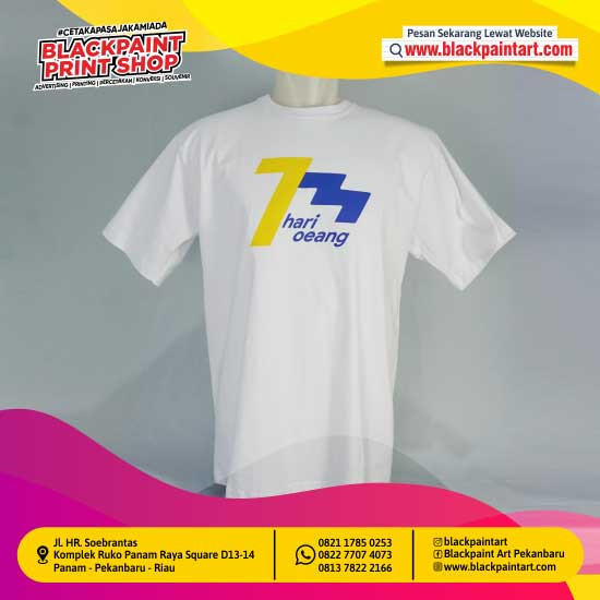 Kaos Sablon Custom A Combed