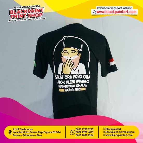 Kaos Sablon Custom TC