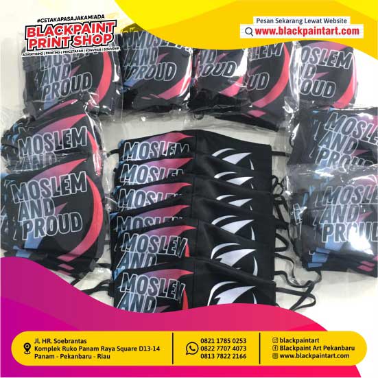 Masker Kain Printing Fullcolor