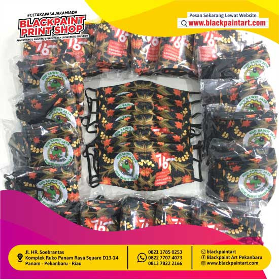 Masker Kain Printing Fullcolor