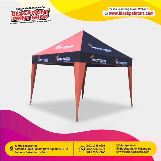 Tenda Promosi Cafe Ukuran 3 x 3 M