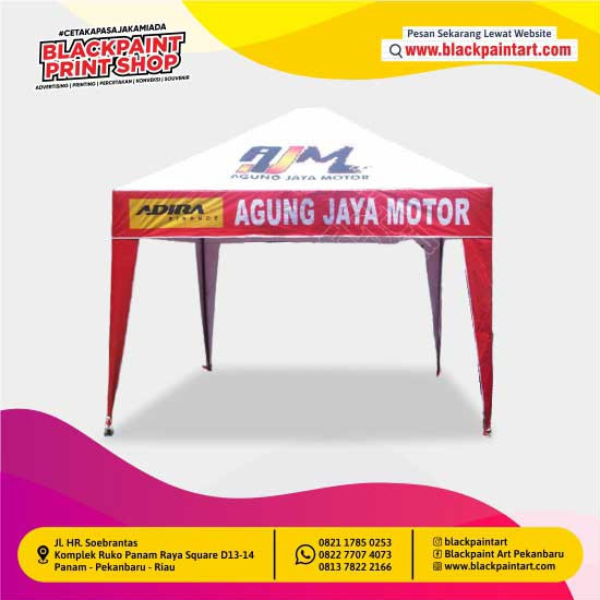 Tenda Promosi Cafe Ukuran 3 x 4 M