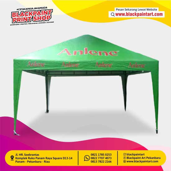 Tenda Promosi Cafe Ukuran 6 x 6 M