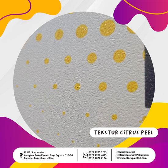 Wallpaper Print Citrus Peel