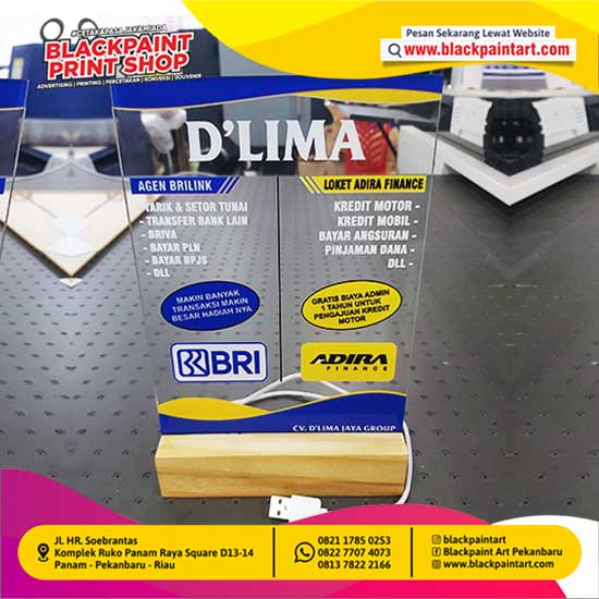 Lampu Hias Acrylic