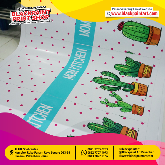 Stiker Glossy Orajet