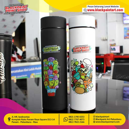 Tumbler SAKURA Rubber LED ( 500ml ) A Print UV 