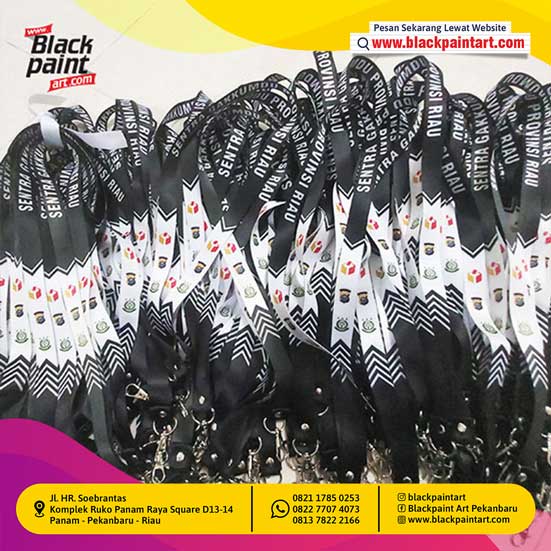 Lanyard Printing Fullcolor Bahan Z Polyster (2 cm)