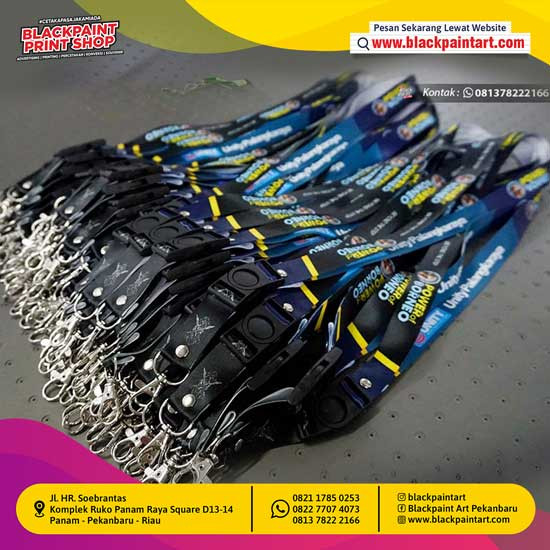 Lanyard Printing Fullcolor Bahan Z Polyster (2 cm)