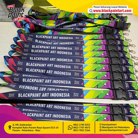 Lanyard Printing Fullcolor Bahan Tissue (2,5 cm)