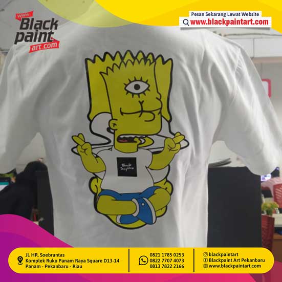 Kaos + Sablon Polyflex Print