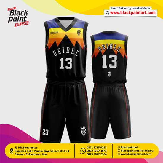 Jersey Basket FullPrint Reguler