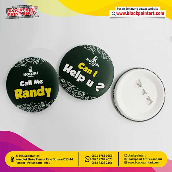 PIN Bulat Peniti 4,4 cm