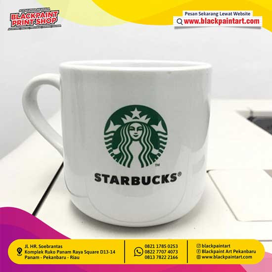 Mug Tea + Sablon Fullcolor