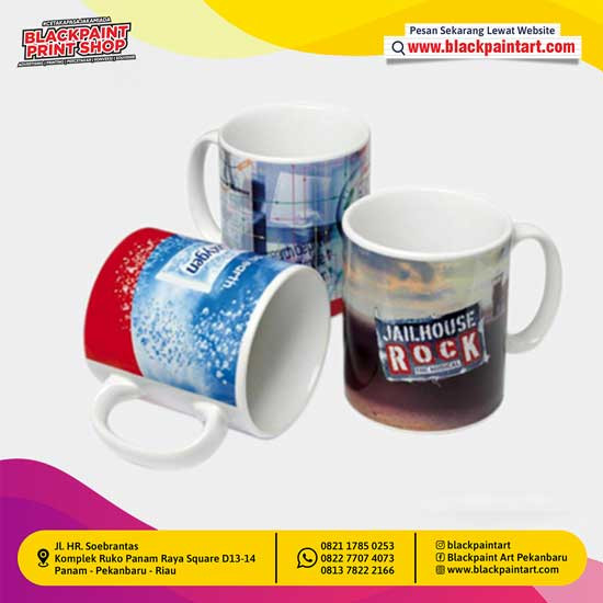 MUG Putih + Sablon Fullcolor