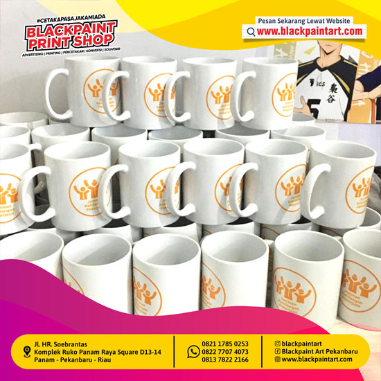 MUG Putih + Sablon Fullcolor