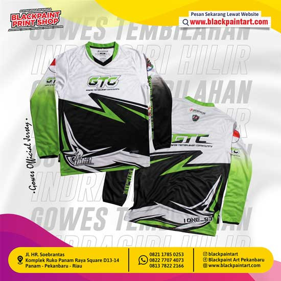 Jersey Gowes FullPrint Lengan Panjang Reguler