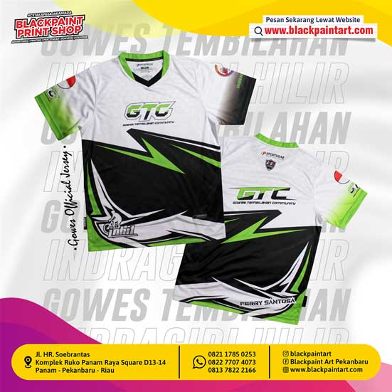 Jersey Gowes FullPrint Lengan Panjang Reguler