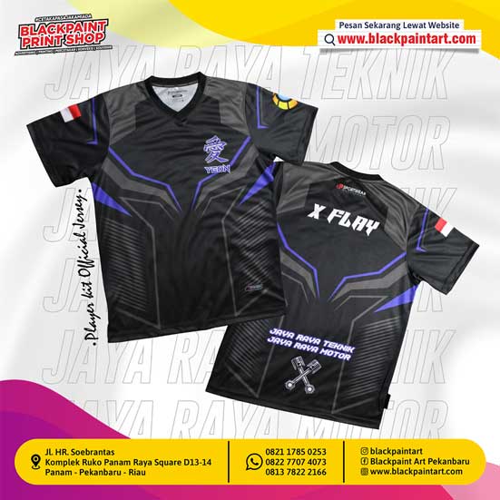 Jersey Gowes FullPrint Lengan Panjang Reguler