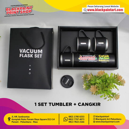 Tumbler Set Termos (500ml) Print UV