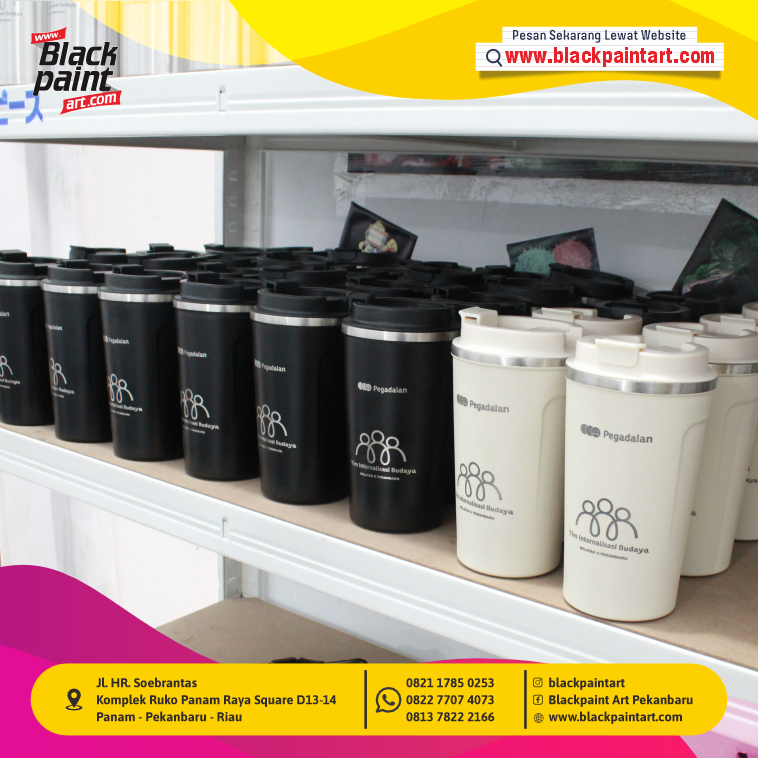 Tumbler Travel Coffee ( 380 ml ) Marking / Grafir