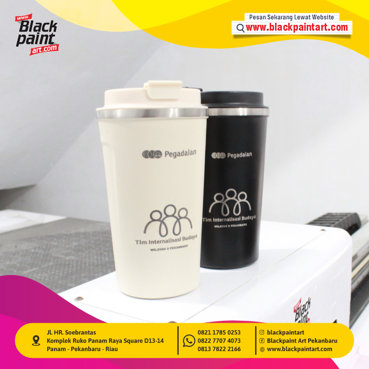 Tumbler Travel Coffee ( 380 ml ) Marking / Grafir