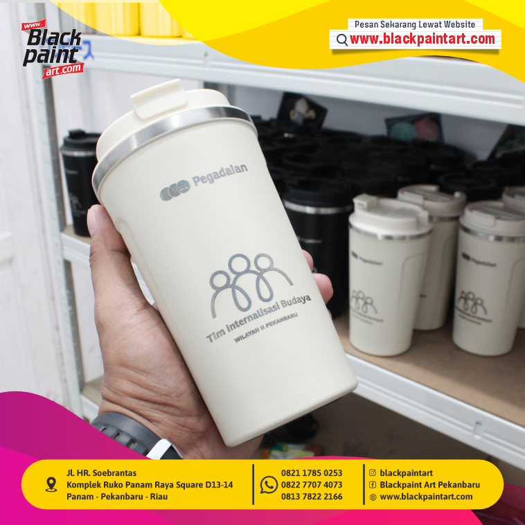 Tumbler Travel Coffee ( 380 ml ) Marking / Grafir