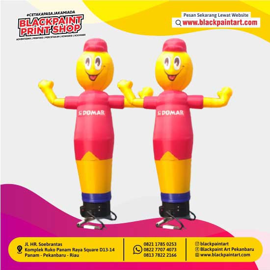 Sky Dancer Diameter 18 Inch ( Tinggi 4 Meter )