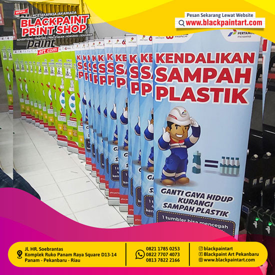 Roll Up Banner Uk. 60 x 160 cm (set)