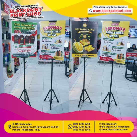 Tripod  Banner Uk. 50 x 70 cm