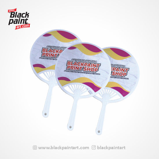 Kipas Kerang Bulat Custom