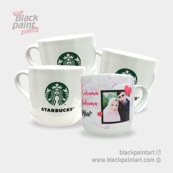 Mug Tea + Sablon Fullcolor