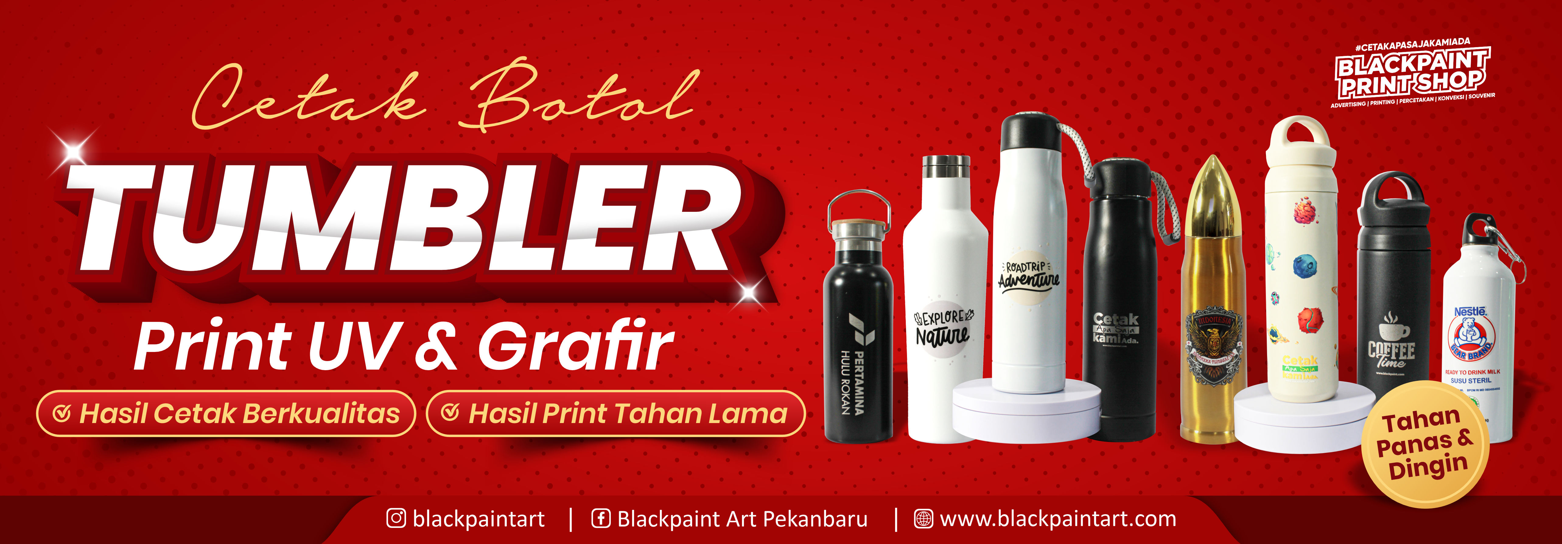 banyak pilihan tumbler